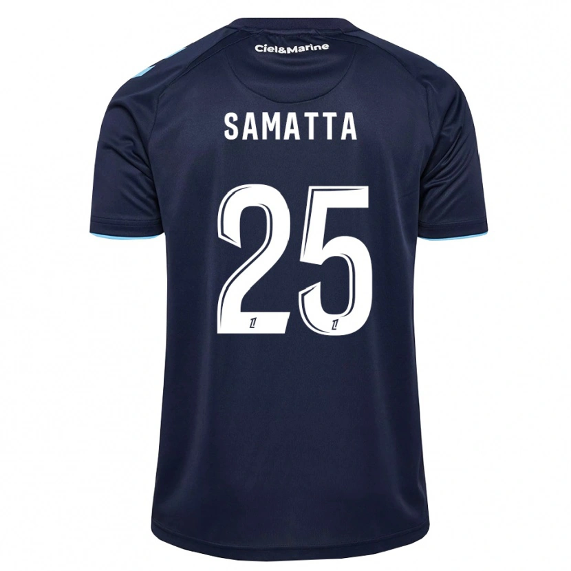 Danxen Dzieci Mbwana Samatta #25 Błękitny Północny Niebieski Domowa Koszulka 2026/27 Koszulki Klubowe