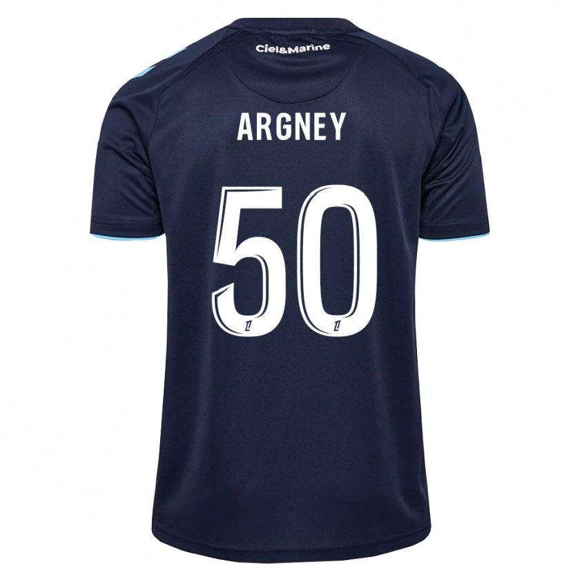 Danxen Dzieci Paul Argney #50 Błękitny Północny Niebieski Domowa Koszulka 2026/27 Koszulki Klubowe