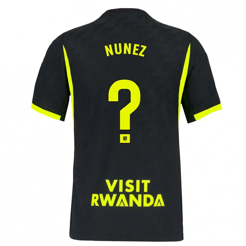 Danxen Dzieci Rafael Nunez #0 Jasnozielony Czarny Wyjazdowa Koszulka 2026/27 Koszulki Klubowe