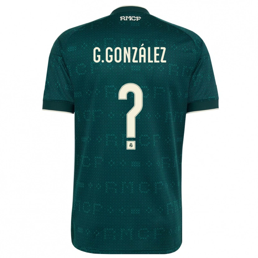 Danxen Dzieci Guille González #0 Ciemnoszary Szary Biały Wyjazdowa Koszulka 2026/27 Koszulki Klubowe