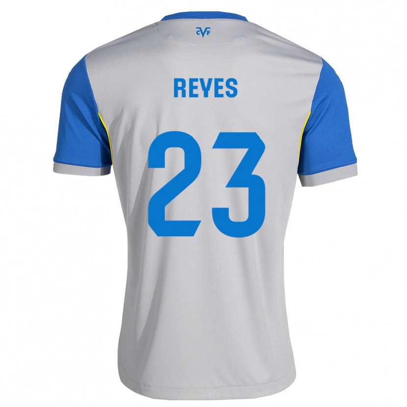 Danxen Dzieci Dani Reyes #23 Niebieski Szary Wyjazdowa Koszulka 2026/27 Koszulki Klubowe