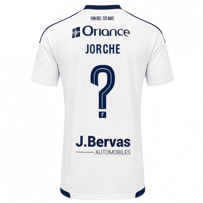 Danxen Dzieci Inès Jorche #0 Granatowy Biały Wyjazdowa Koszulka 2026/27 Koszulki Klubowe