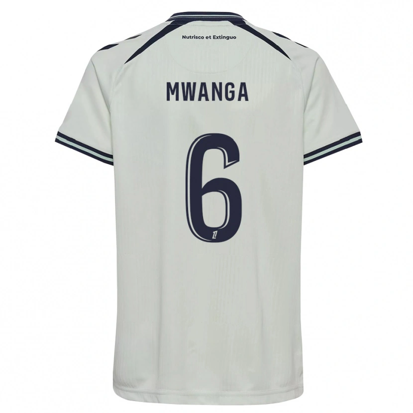Danxen Dzieci Junior Mwanga #6 Północny Niebieski Biały Wyjazdowa Koszulka 2026/27 Koszulki Klubowe