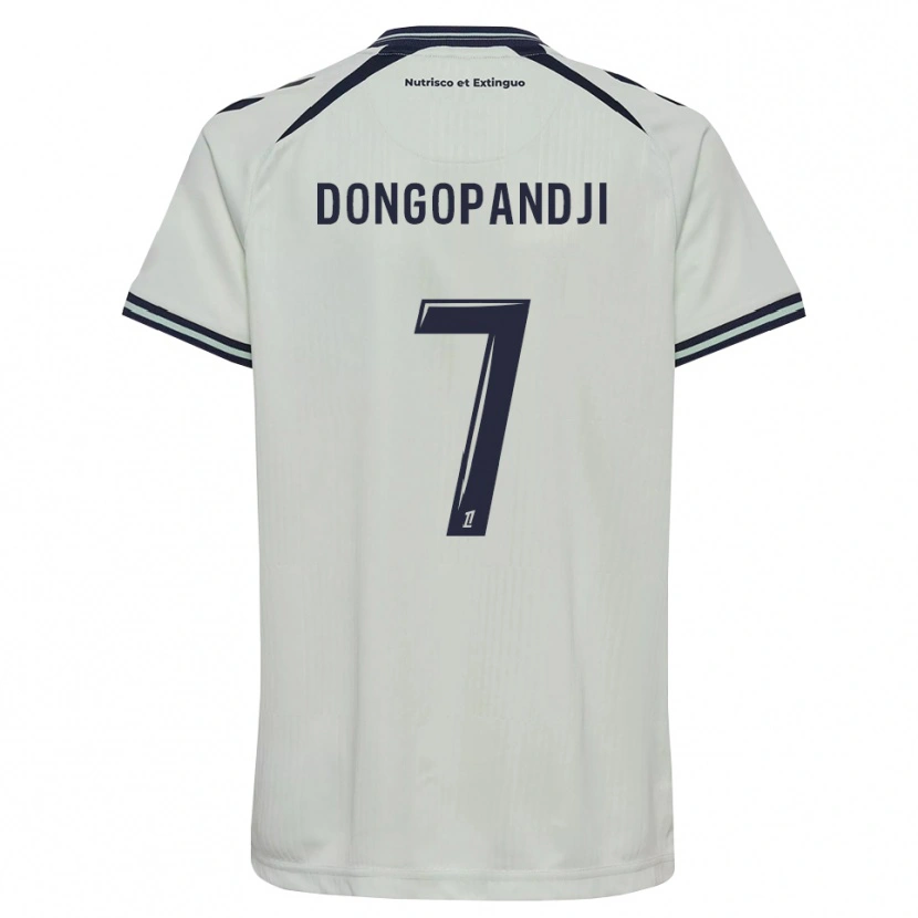 Danxen Dzieci Hakim Dongopandji #7 Północny Niebieski Biały Wyjazdowa Koszulka 2026/27 Koszulki Klubowe