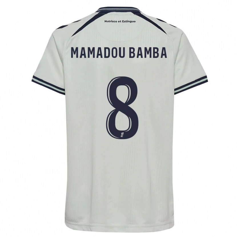 Danxen Dzieci Ben Mamadou Bamba #8 Północny Niebieski Biały Wyjazdowa Koszulka 2026/27 Koszulki Klubowe