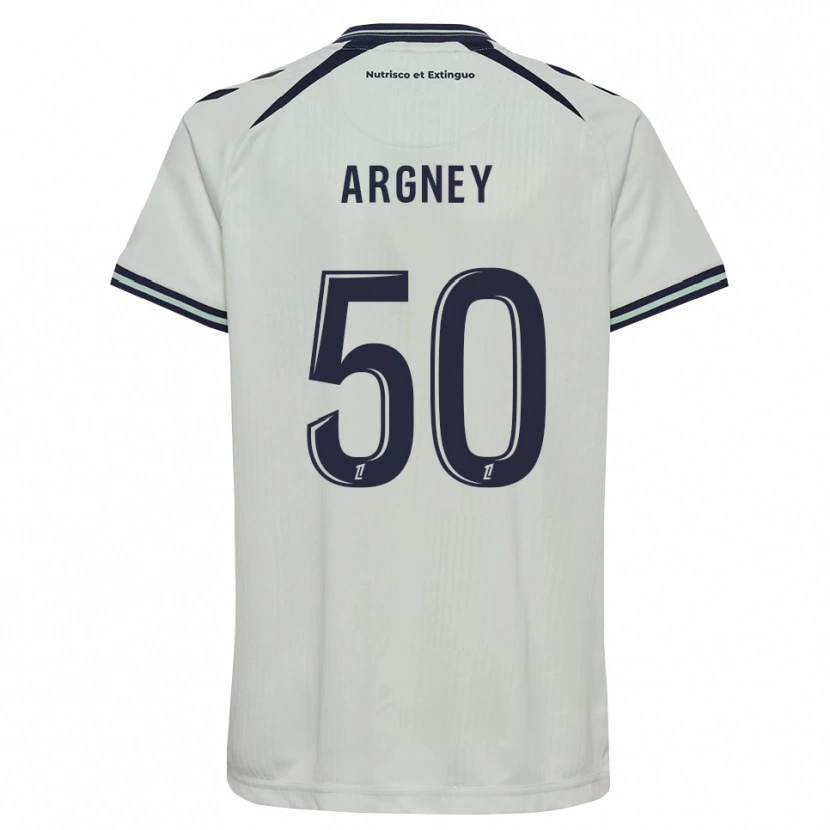 Danxen Dzieci Paul Argney #50 Północny Niebieski Biały Wyjazdowa Koszulka 2026/27 Koszulki Klubowe