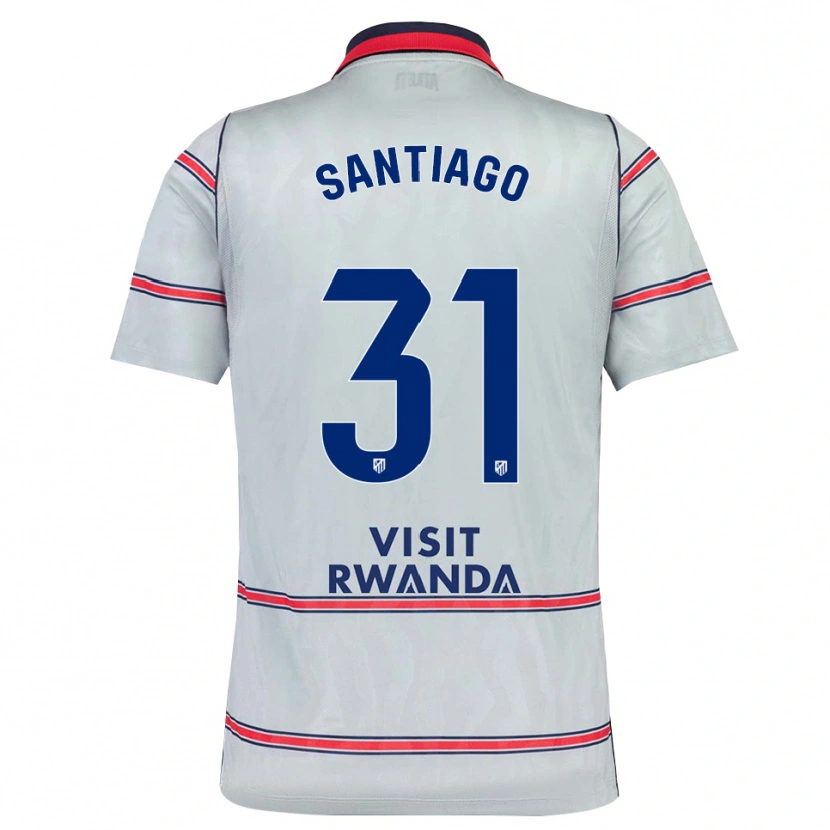 Danxen Dzieci Abraham Santiago #31 Szary Czerwony Królewski Niebieski Trzeci Komplet Koszulka 2026/27 Koszulki Klubowe