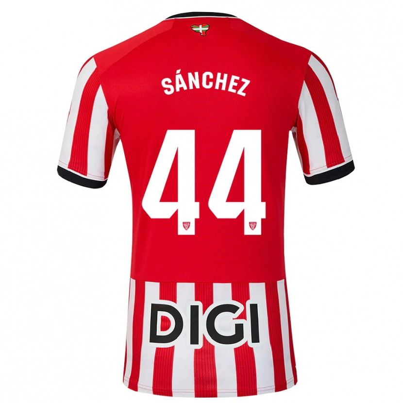 Danxen Męski Selton Sánchez #44 Czerwony Czarny Biały Domowa Koszulka 2026/27 Koszulki Klubowe