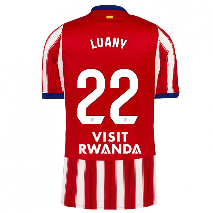 Danxen Męski Luany Vitória Da Silva Rosa #22 Królewski Niebieski Czerwony Biały Domowa Koszulka 2026/27 Koszulki Klubowe