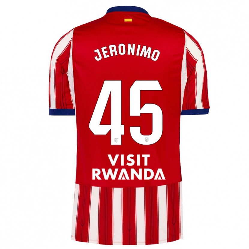 Danxen Męski Isaiah Jeronimo #45 Królewski Niebieski Czerwony Biały Domowa Koszulka 2026/27 Koszulki Klubowe