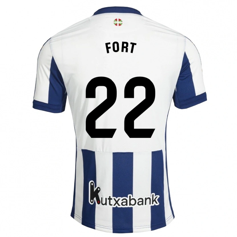 Danxen Męski Héctor Fort #22 Granatowy Biały Złoty Domowa Koszulka 2026/27 Koszulki Klubowe