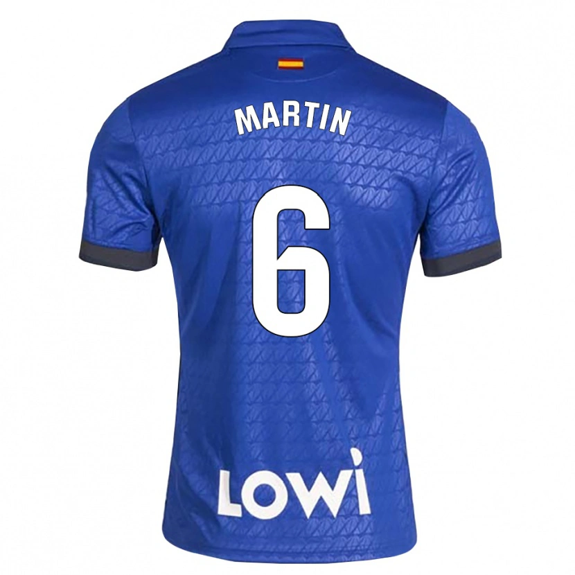 Danxen Męski Mario Martín #6 Niebieski Biały Czarny Domowa Koszulka 2026/27 Koszulki Klubowe
