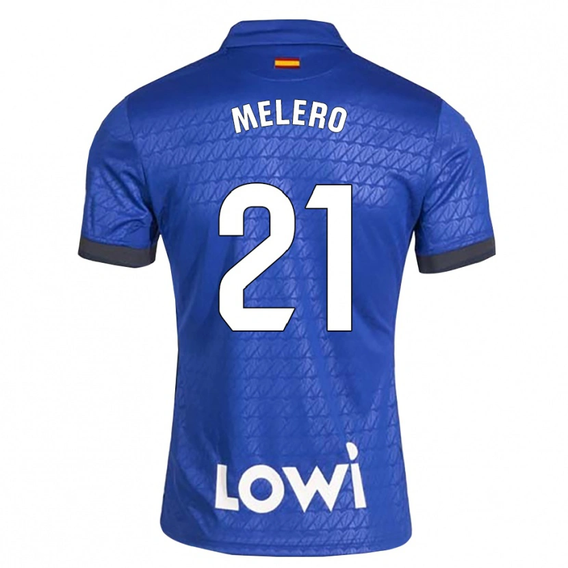 Danxen Męski Pablo Melero #21 Niebieski Biały Czarny Domowa Koszulka 2026/27 Koszulki Klubowe