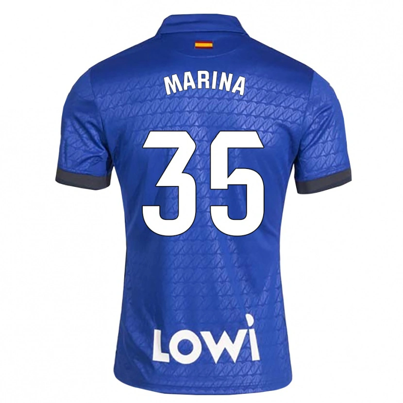 Danxen Męski Nacho Marina #35 Niebieski Biały Czarny Domowa Koszulka 2026/27 Koszulki Klubowe