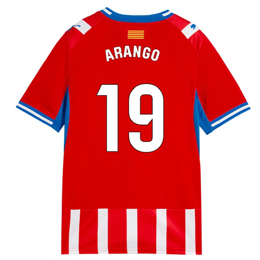 Danxen Męski Juan Arango #19 Czerwony Biały Błękitny Domowa Koszulka 2026/27 Koszulki Klubowe