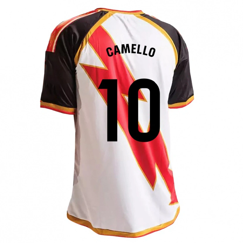 Danxen Męski Sergio Camello #10 Czarny Czerwony Biały Złoty Domowa Koszulka 2026/27 Koszulki Klubowe