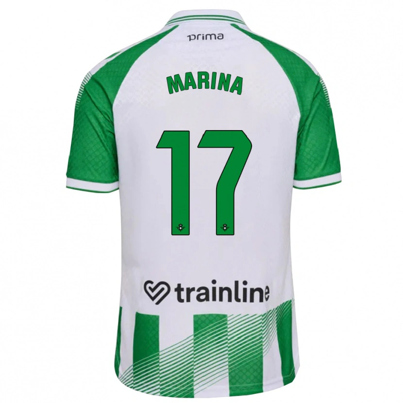 Danxen Męski Rodrigo Marina #17 Jasnozielony Czarny Biały Domowa Koszulka 2026/27 Koszulki Klubowe