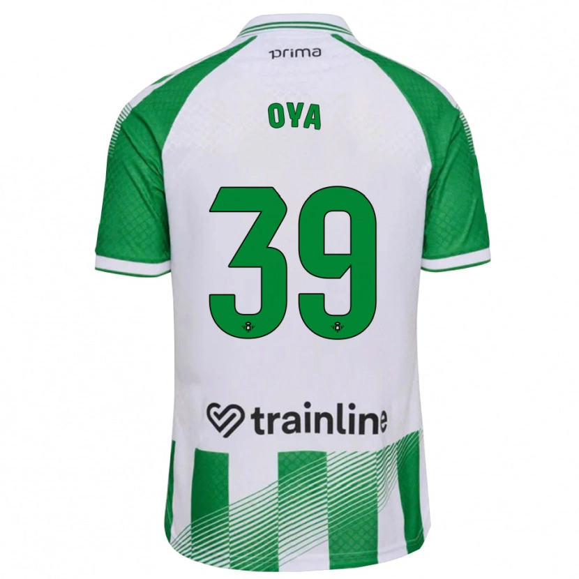 Danxen Męski Rafa Oya #39 Jasnozielony Czarny Biały Domowa Koszulka 2026/27 Koszulki Klubowe
