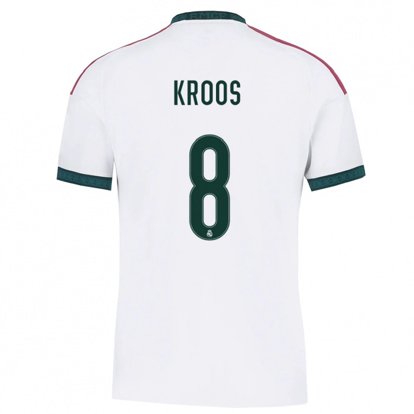 Danxen Męski Toni Kroos #8 Ciemnozielony Biały Czerwony Domowa Koszulka 2026/27 Koszulki Klubowe