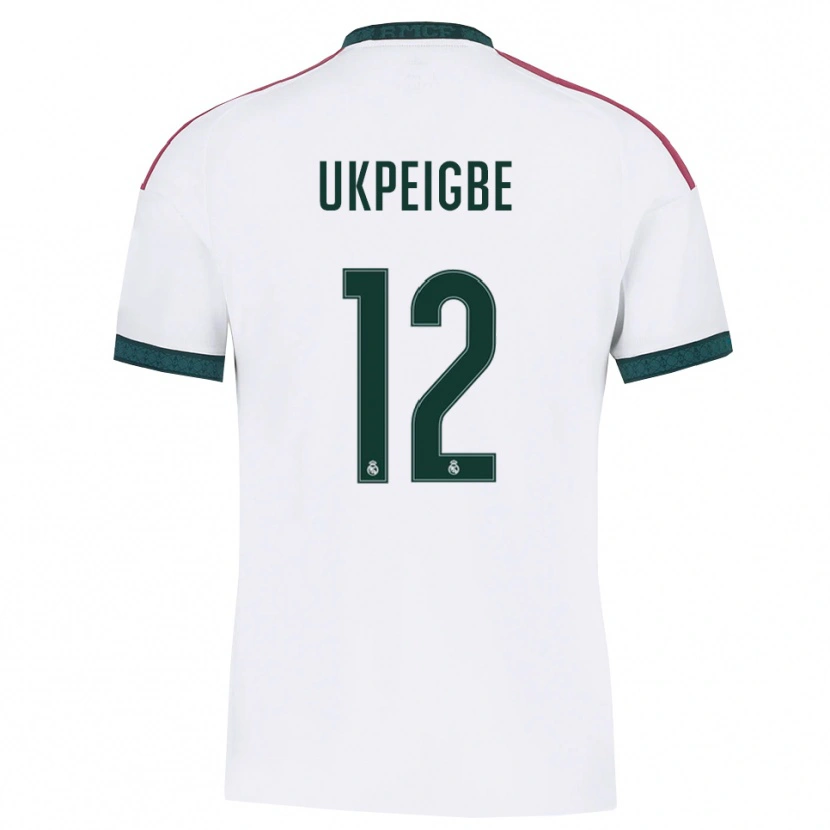 Danxen Męski Melvin Ukpeigbe #12 Ciemnozielony Biały Czerwony Domowa Koszulka 2026/27 Koszulki Klubowe