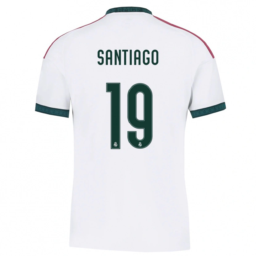 Danxen Męski Aimar Santiago #19 Ciemnozielony Biały Czerwony Domowa Koszulka 2026/27 Koszulki Klubowe