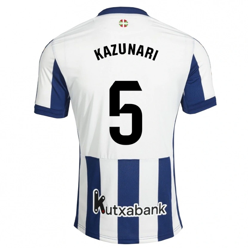 Danxen Męski Kazunari Kita #5 Granatowy Biały Złoty Domowa Koszulka 2026/27 Koszulki Klubowe