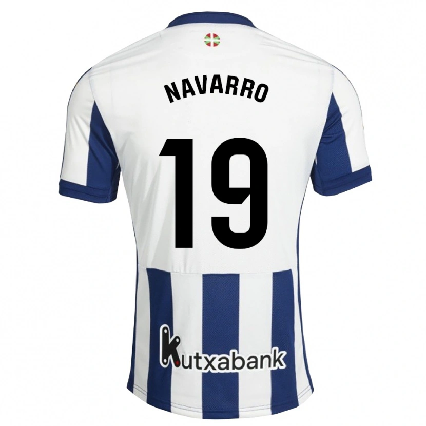 Danxen Męski Lorena Navarro #19 Granatowy Biały Złoty Domowa Koszulka 2026/27 Koszulki Klubowe
