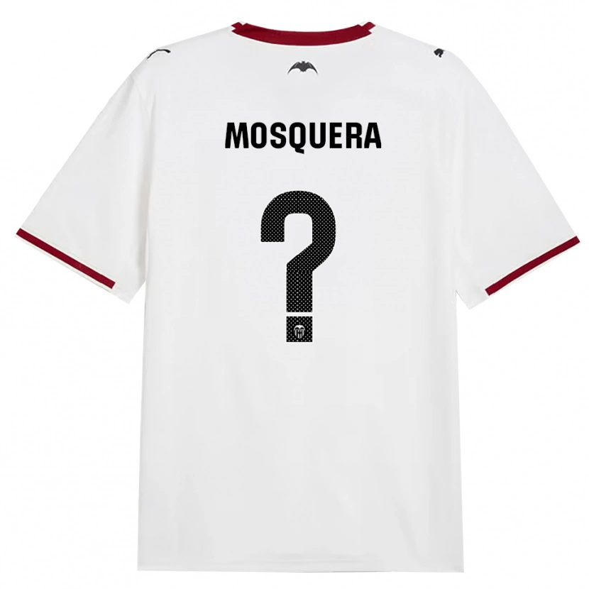 Danxen Męski Yulian Mosquera #0 Czarny Biały Czerwony Żółty Domowa Koszulka 2026/27 Koszulki Klubowe