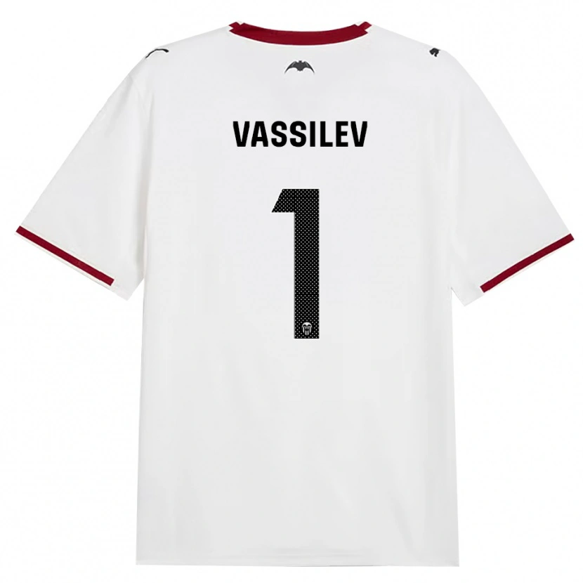 Danxen Męski David Vassilev #1 Czarny Biały Czerwony Żółty Domowa Koszulka 2026/27 Koszulki Klubowe