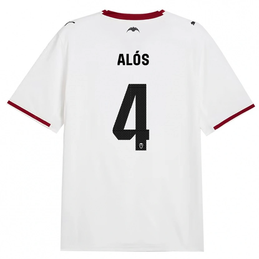 Danxen Męski Carlos Alós #4 Czarny Biały Czerwony Żółty Domowa Koszulka 2026/27 Koszulki Klubowe