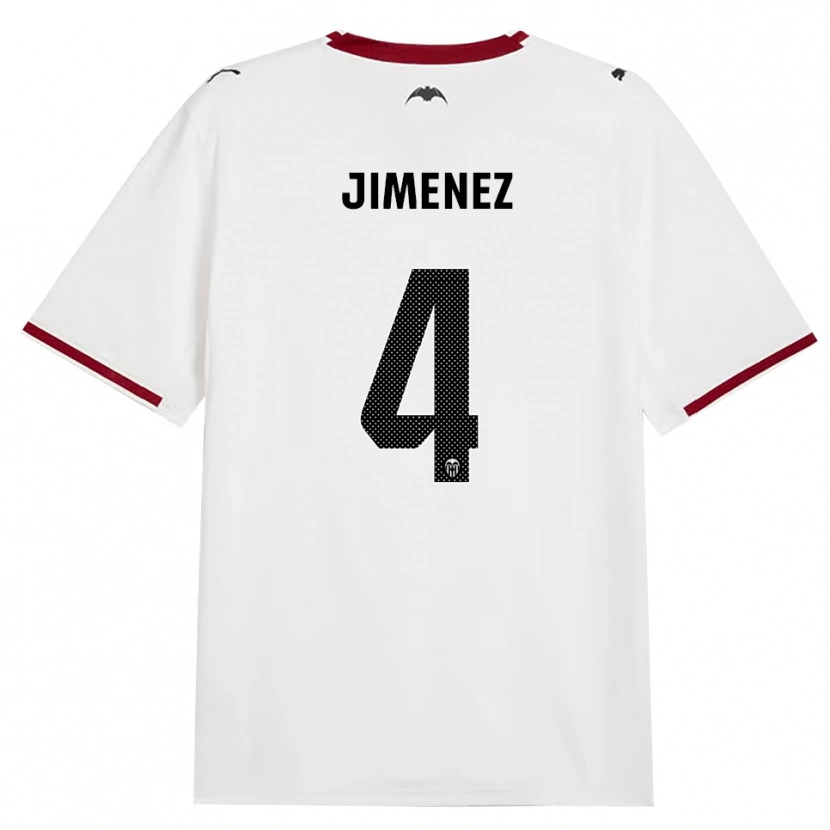 Danxen Męski Maria Jimenez #4 Czarny Biały Czerwony Żółty Domowa Koszulka 2026/27 Koszulki Klubowe