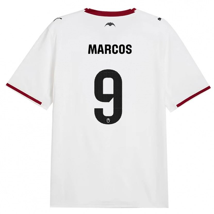 Danxen Męski Ana Marcos #9 Czarny Biały Czerwony Żółty Domowa Koszulka 2026/27 Koszulki Klubowe