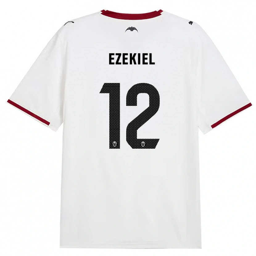 Danxen Męski Ezekiel Montunrayo #12 Czarny Biały Czerwony Żółty Domowa Koszulka 2026/27 Koszulki Klubowe