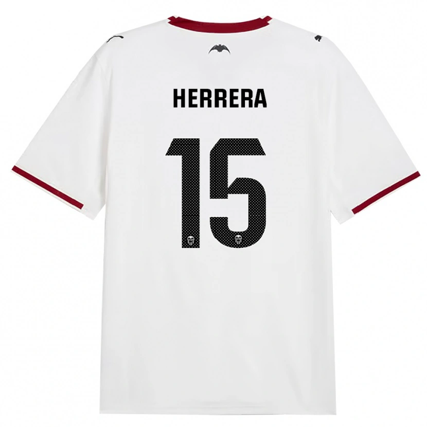 Danxen Męski Iker Herrera #15 Czarny Biały Czerwony Żółty Domowa Koszulka 2026/27 Koszulki Klubowe