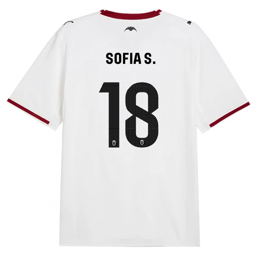 Danxen Męski Sofia Silva #18 Czarny Biały Czerwony Żółty Domowa Koszulka 2026/27 Koszulki Klubowe