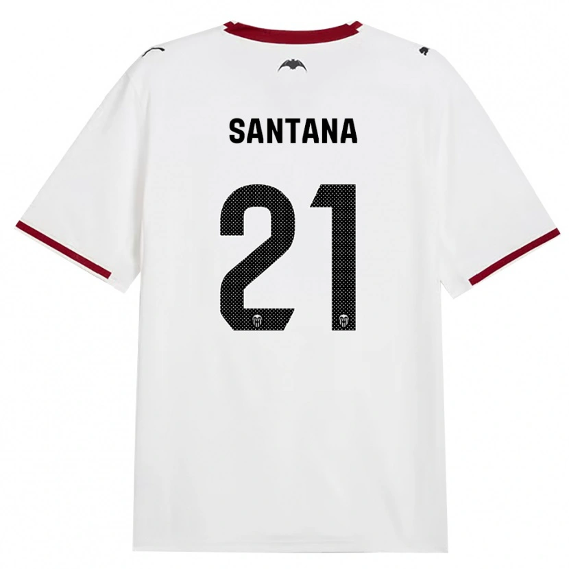 Danxen Męski Ismael Santana #21 Czarny Biały Czerwony Żółty Domowa Koszulka 2026/27 Koszulki Klubowe