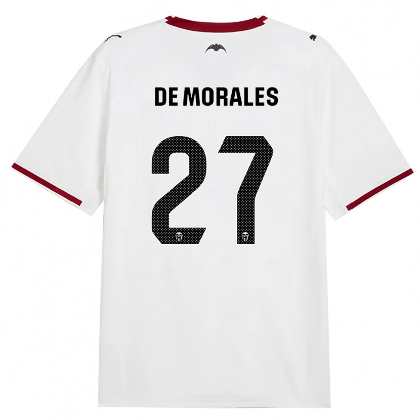 Danxen Męski Rubén Muñoz De Morales #27 Czarny Biały Czerwony Żółty Domowa Koszulka 2026/27 Koszulki Klubowe