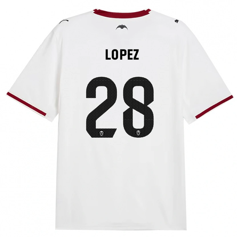 Danxen Męski Saray Lopez #28 Czarny Biały Czerwony Żółty Domowa Koszulka 2026/27 Koszulki Klubowe