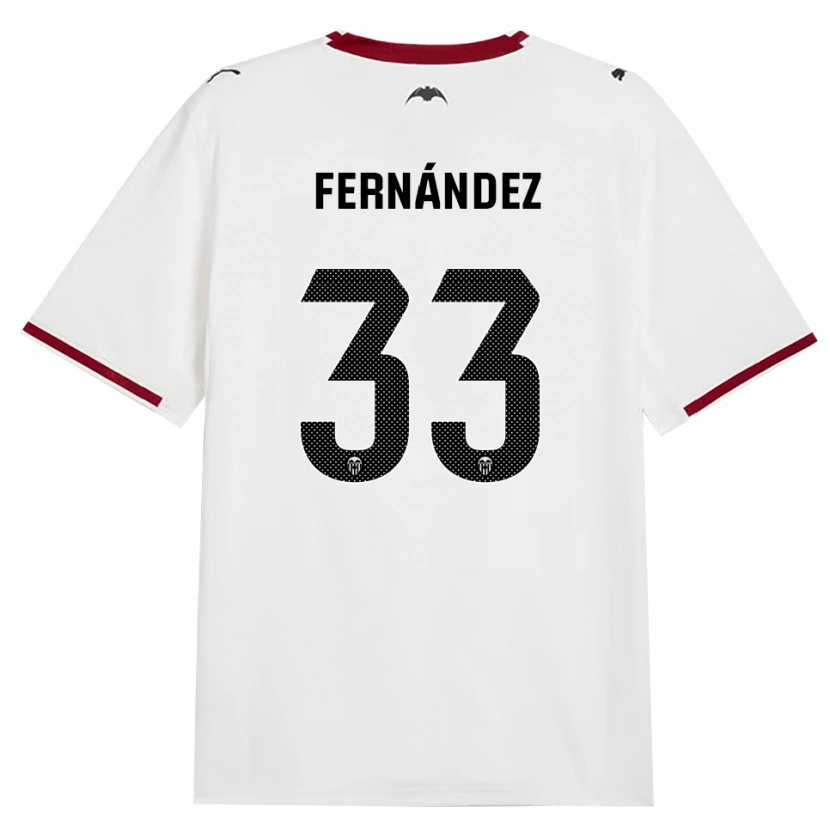 Danxen Męski Hugo Fernández #33 Czarny Biały Czerwony Żółty Domowa Koszulka 2026/27 Koszulki Klubowe