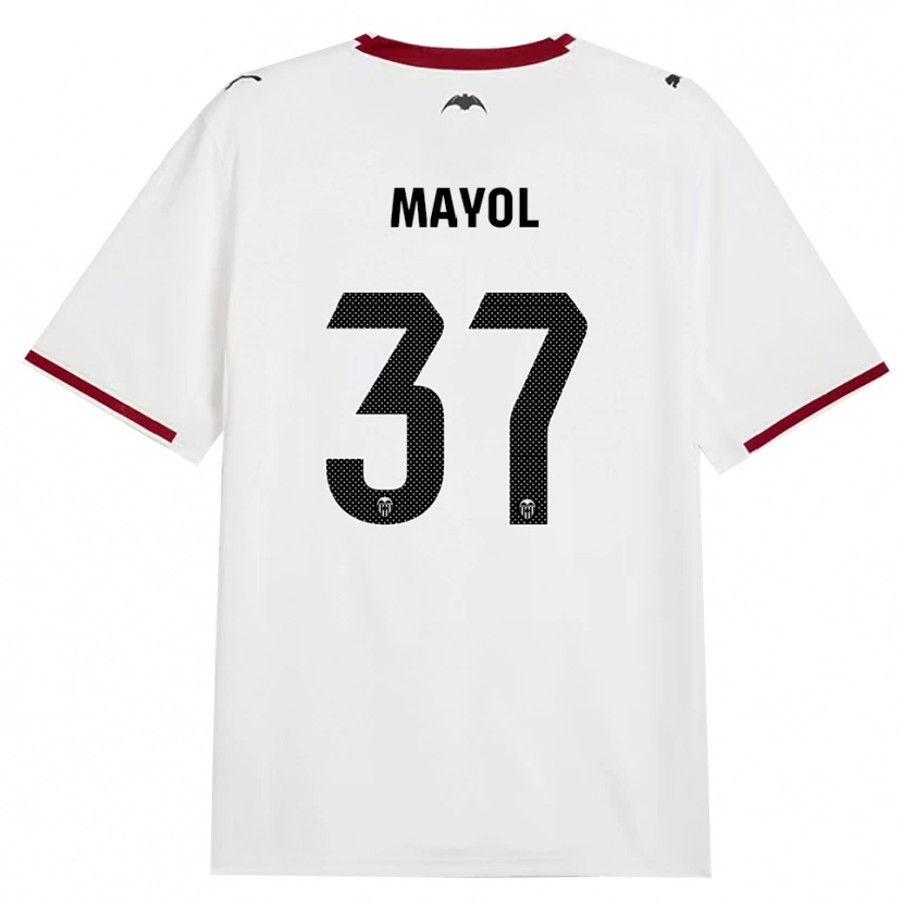Danxen Męski Aaron Mayol #37 Czarny Biały Czerwony Żółty Domowa Koszulka 2026/27 Koszulki Klubowe