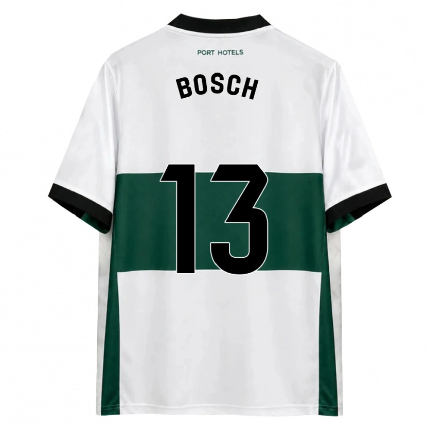 Danxen Męski Owen Bosch #13 Zielony Biały Czerwony Domowa Koszulka 2026/27 Koszulki Klubowe