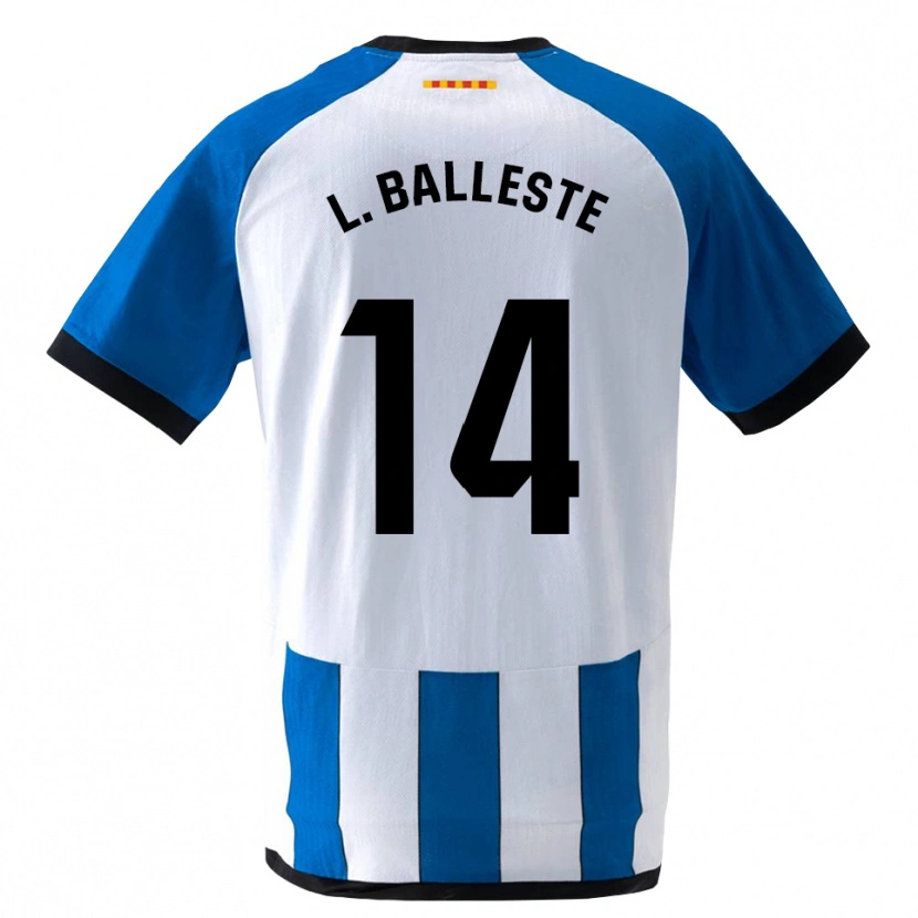 Danxen Męski Laia Balleste Sciora #14 Królewski Niebieski Biały Domowa Koszulka 2026/27 Koszulki Klubowe