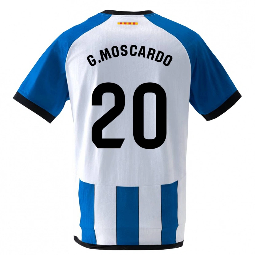 Danxen Męski Gabriel Moscardo #20 Królewski Niebieski Biały Domowa Koszulka 2026/27 Koszulki Klubowe