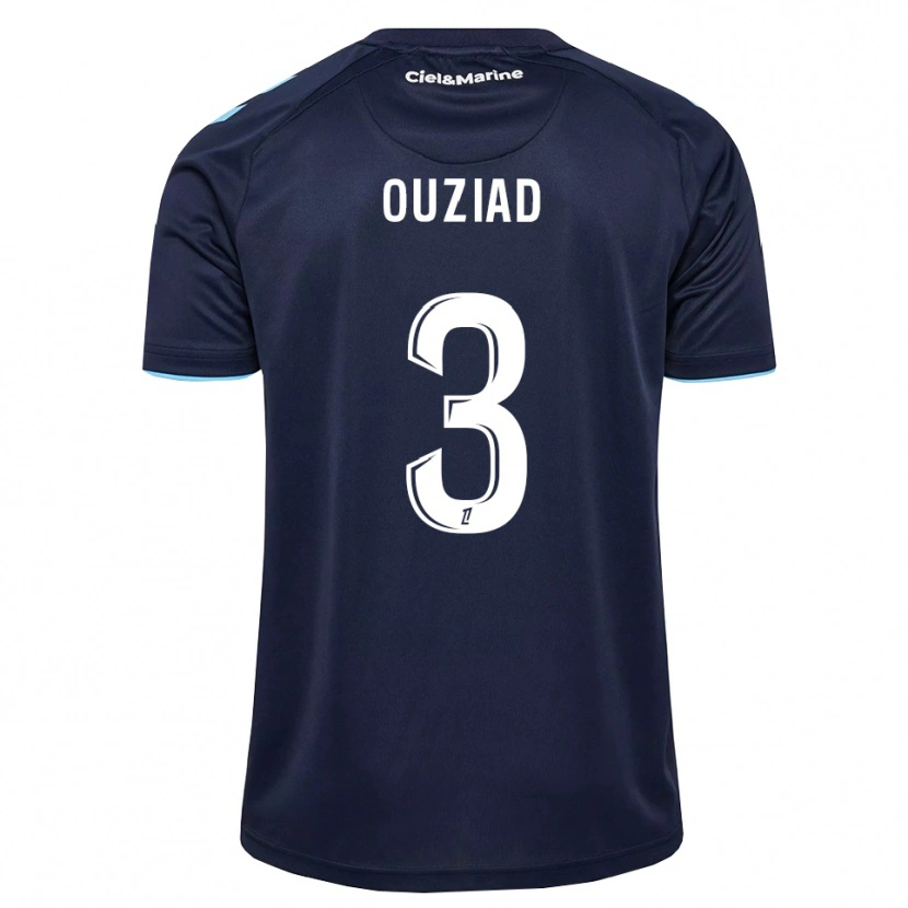 Danxen Męski Djibril Ouziad #3 Błękitny Północny Niebieski Domowa Koszulka 2026/27 Koszulki Klubowe