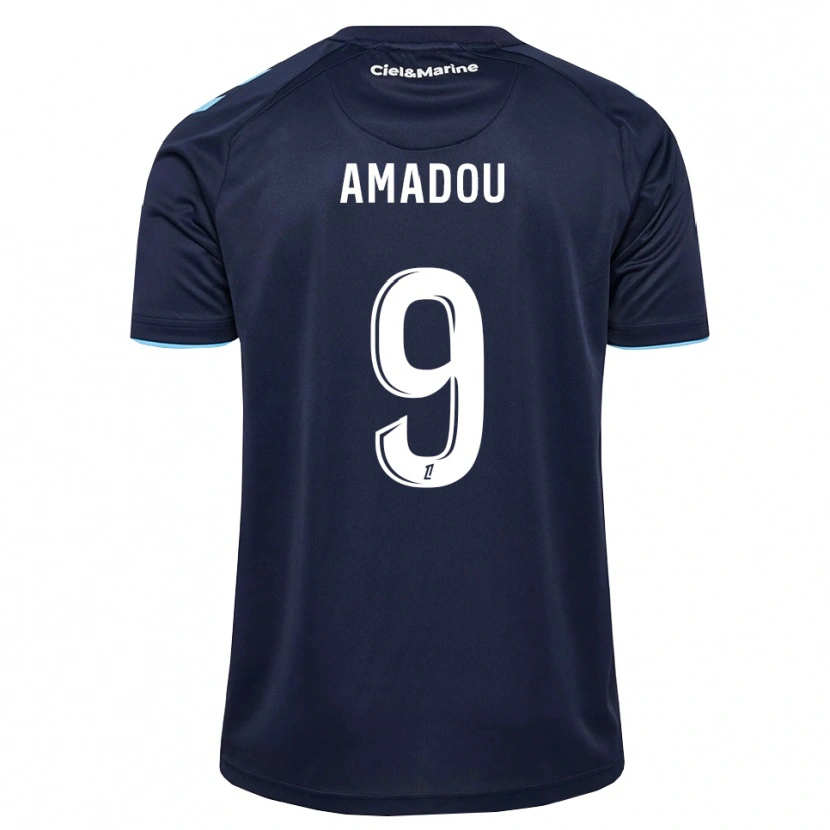 Danxen Męski Mansour Amadou #9 Błękitny Północny Niebieski Domowa Koszulka 2026/27 Koszulki Klubowe