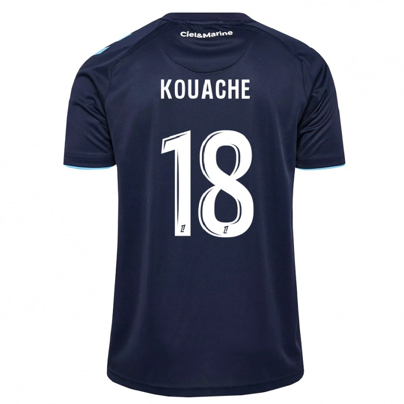 Danxen Męski Éva Kouache #18 Błękitny Północny Niebieski Domowa Koszulka 2026/27 Koszulki Klubowe