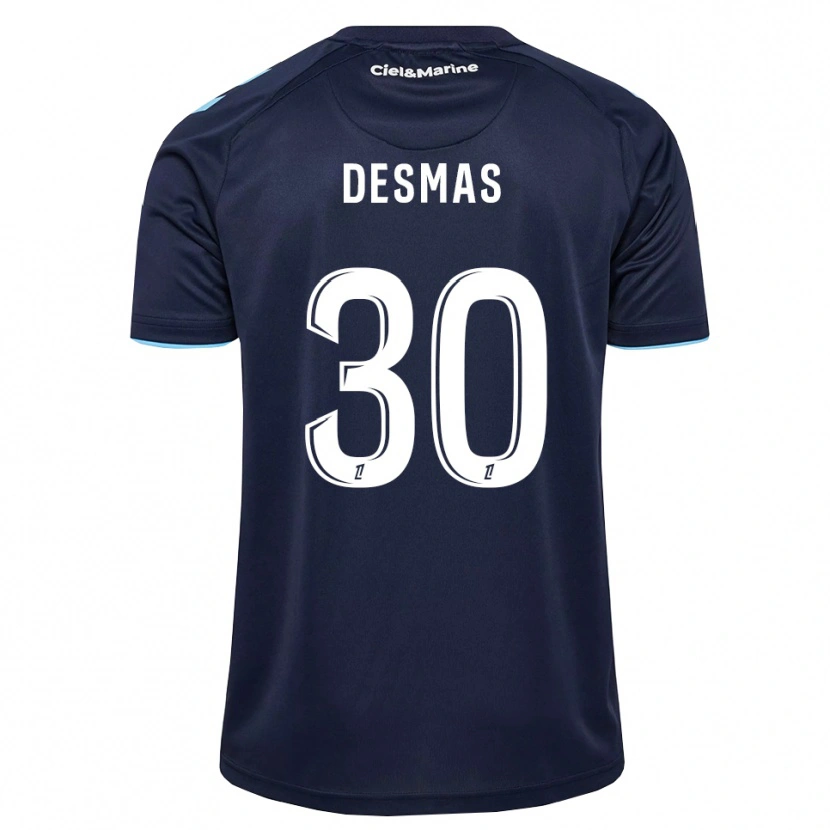 Danxen Męski Arthur Desmas #30 Błękitny Północny Niebieski Domowa Koszulka 2026/27 Koszulki Klubowe