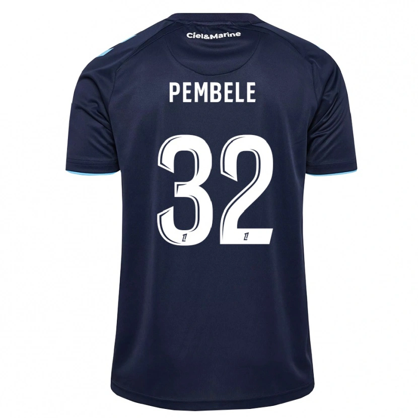 Danxen Męski Timothée Pembélé #32 Błękitny Północny Niebieski Domowa Koszulka 2026/27 Koszulki Klubowe