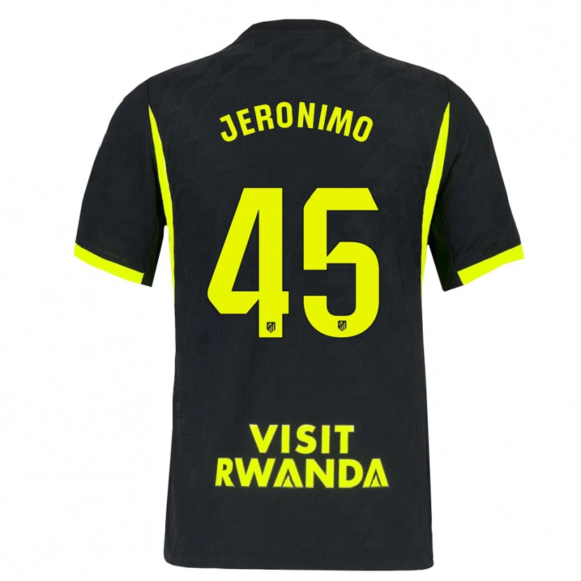 Danxen Męski Isaiah Jeronimo #45 Jasnozielony Czarny Wyjazdowa Koszulka 2026/27 Koszulki Klubowe