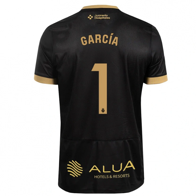 Danxen Męski Pere García #1 Czarny Piaskowy Brąz Rudość Wyjazdowa Koszulka 2026/27 Koszulki Klubowe
